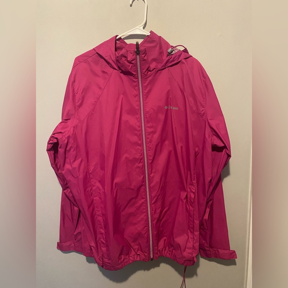 Columbia rain jacket